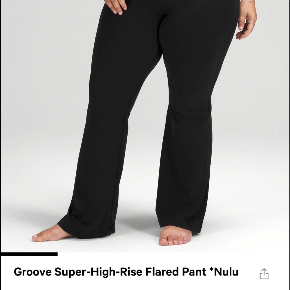Groove Super-High-Rise Flared Pant *Nulu